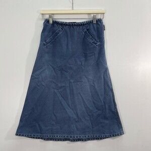 90 S Denim Maxi Skirt Measurements D 4 F 1